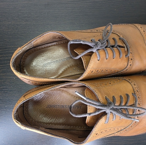 Johnston & Murphy Conard Cap Toe Oxford Mens Shoe Size 10M 20-8682 main image 5